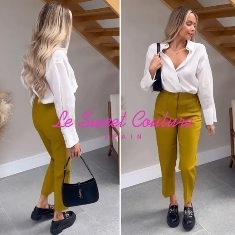 ZARA High waist pants oil 7901 532